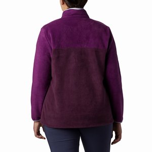 Columbia Benton Springs™ Half Snap Pullover Dam MörkRosa (ENVFZ8169)